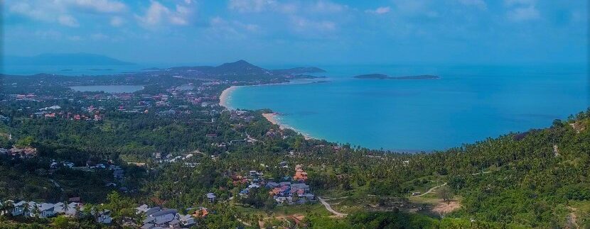 Superb sea view land in Chaweng Noi Koh Samui for sale 01