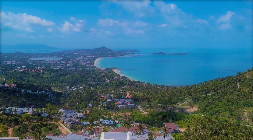 Superbe terrain vue mer à Chaweng Noi Koh Samui à vendre – 2.516 m²