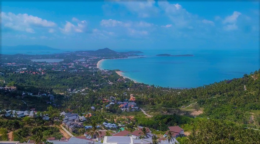 Superb sea view land in Chaweng Noi Koh Samui for sale