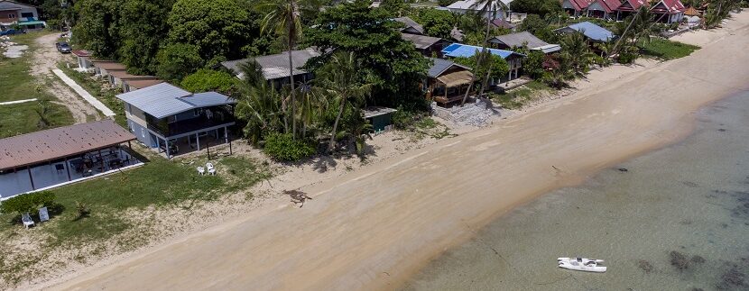 Terrain bord de plage à vendre à Bang Por Koh Samui 01