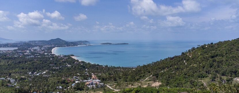 Terrain vue mer imprenable à vendre à Chaweng Noi Koh Samui 01