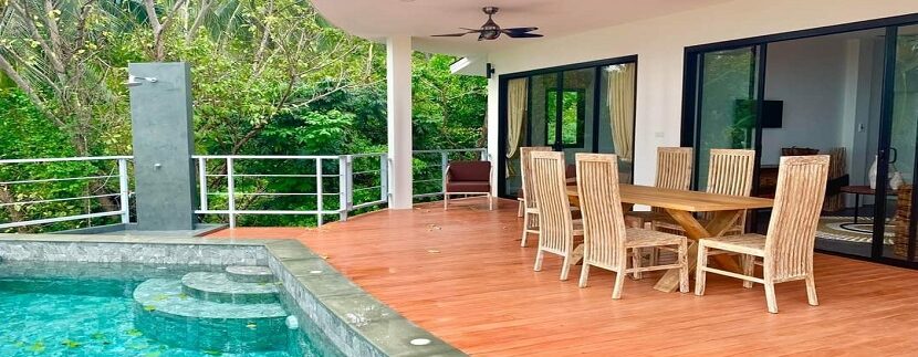 2 bedroom sea view villa for sale in Lamai Koh Samui 01