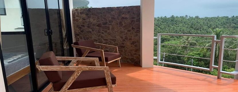 2 bedroom sea view villa for sale in Lamai Koh Samui 011