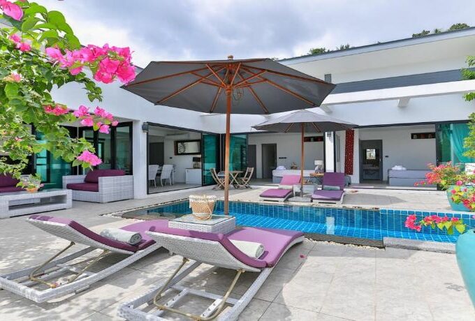 Modern 3 bedroom villa for sale in Lamai Koh Samui