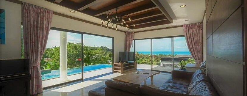 Bang Por sea view villa in Koh Samui for sale 02B