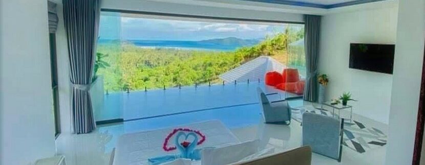 Taling Ngam sea view villa in Koh Samui for sale 020