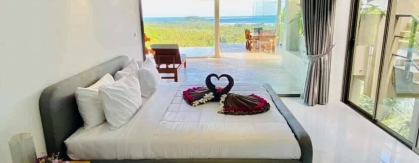 Taling Ngam sea view villa in Koh Samui for sale 022