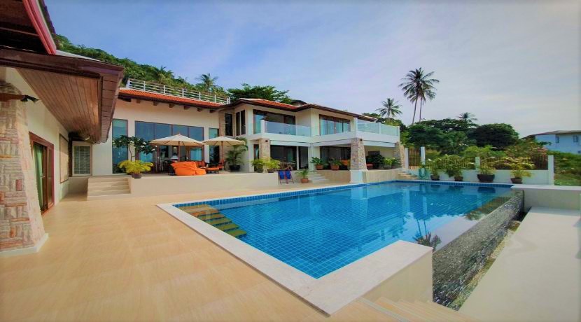 Spacieuse villa vue mer à Bang Por Koh Samui à vendre 01