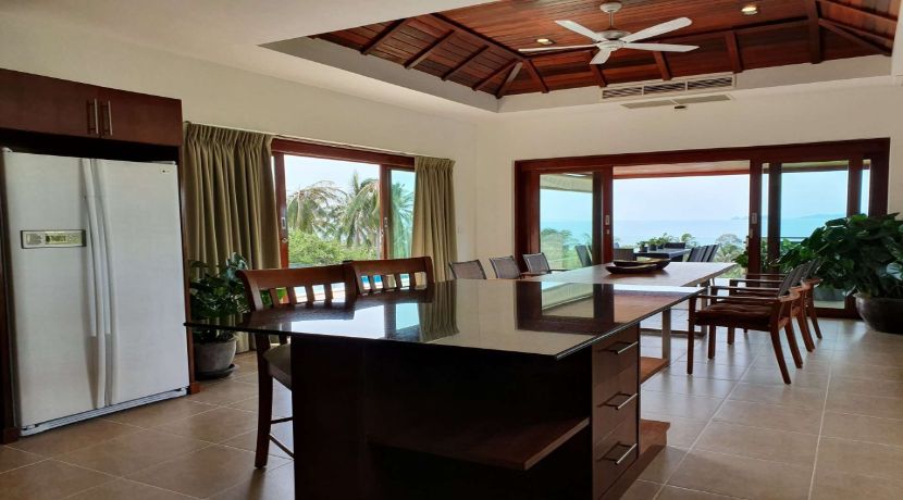 Spacieuse villa vue mer à Bang Por Koh Samui à vendre 011