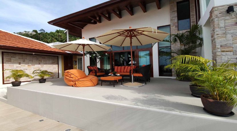 Spacieuse villa vue mer à Bang Por Koh Samui à vendre 027