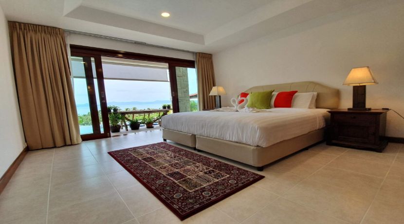 Spacieuse villa vue mer à Bang Por Koh Samui à vendre 030