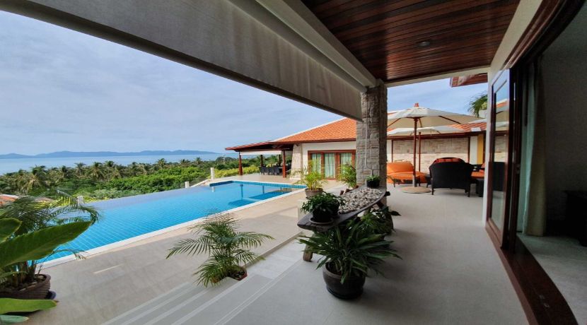 Spacieuse villa vue mer à Bang Por Koh Samui à vendre 06