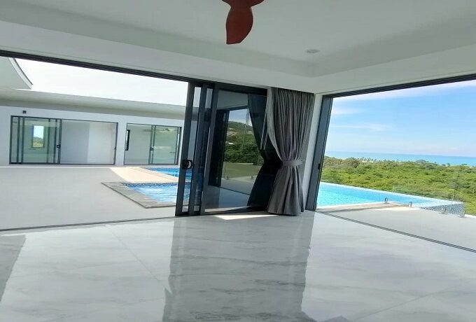 Chaweng Noi sea view villa for sale in Ko Samui