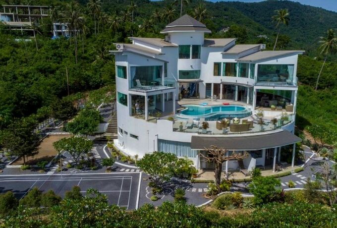 Sea view villa in Bang Makham Koh Samui for sale