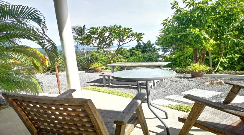 Villa vue mer à Bang Makham Koh Samui à vendre 040