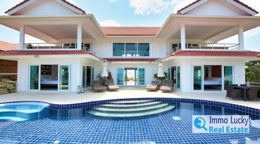 Villa vue mer Thong Son Bay à Koh Samui à vendre 02