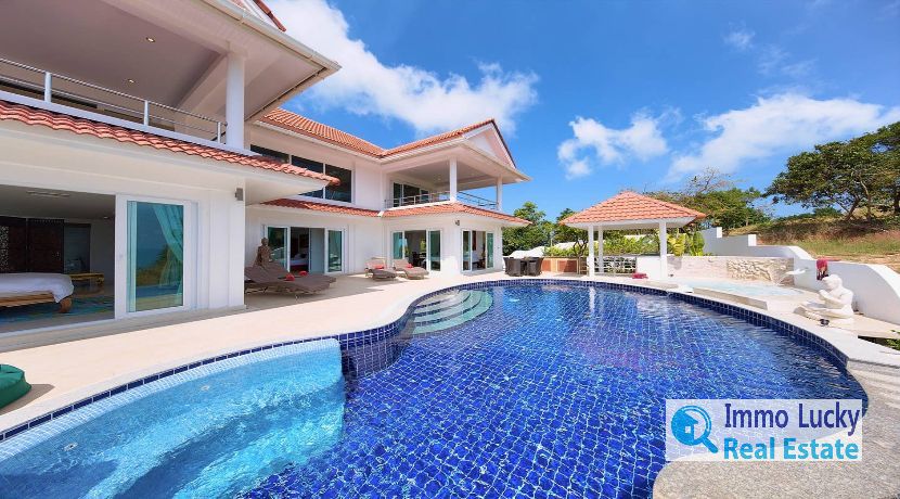 Villa vue mer Thong Son Bay à Koh Samui à vendre 05