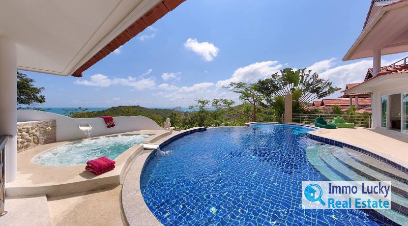 Villa vue mer Thong Son Bay à Koh Samui à vendre 06