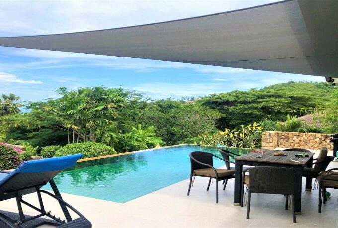 Sea view villa Bang Makham Koh Samui for sale