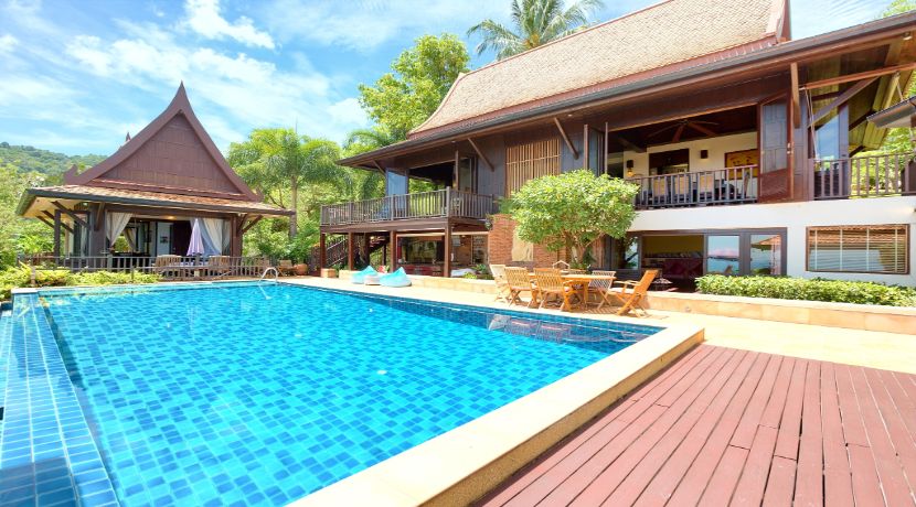 Villa vue mer à Nathon Koh Samui à vendre 04