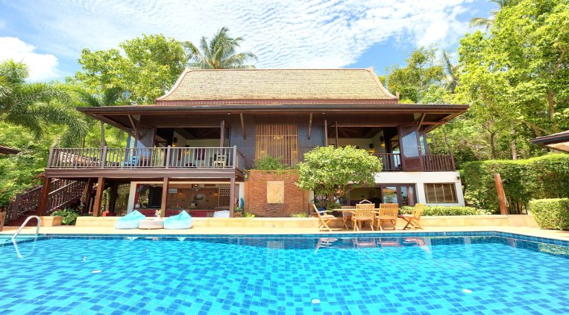 Villa vue mer à Nathon Koh Samui à vendre 05