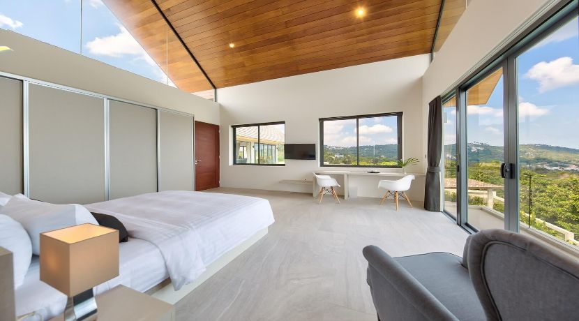 Villa 6 chambres à Bophut Koh Samui vue mer à vendre 08