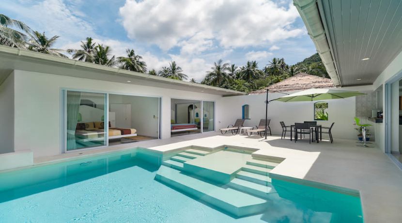 villa 3 chambres avec piscine à Lamai Koh Samui à vendre 02