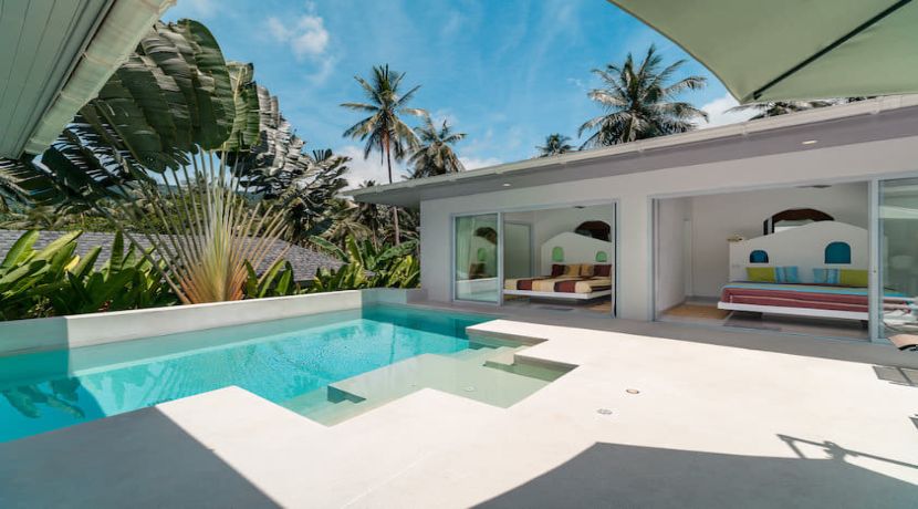 villa 3 chambres avec piscine à Lamai Koh Samui à vendre 06