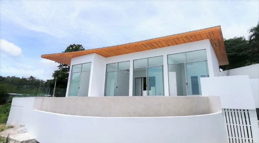 Villa moderne neuve à Choeng Mon – 3 chambres – piscine – vue mer