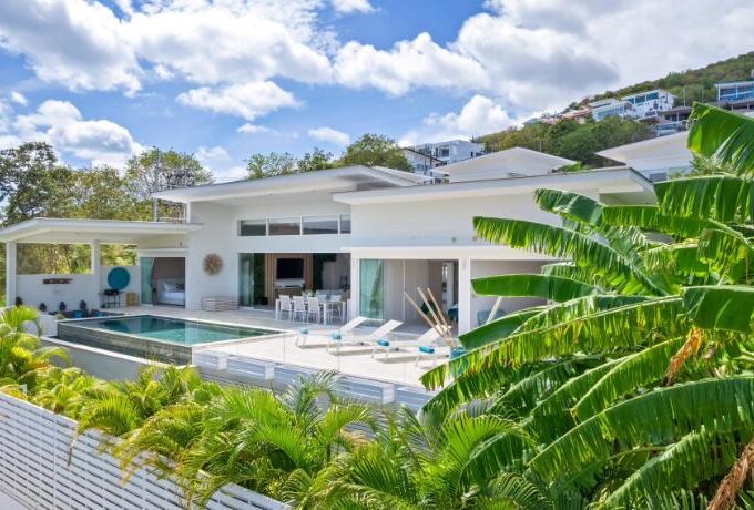 Brand new sea view villa for sale in Bophut Koh Samui