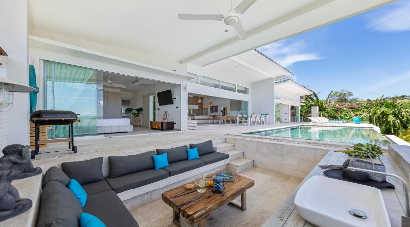 Villa neuve vue mer à vendre à Bophut Koh Samui 030