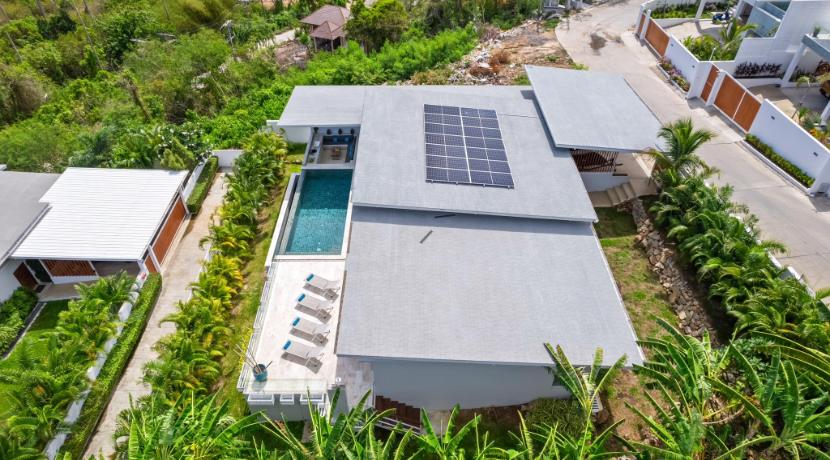 Villa neuve vue mer à vendre à Bophut Koh Samui 044