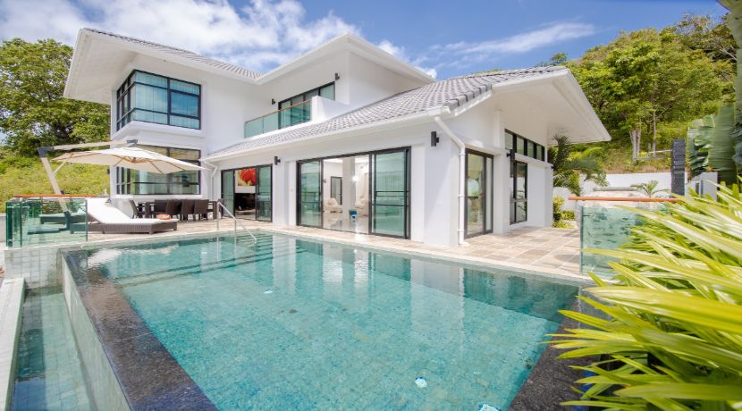Villa élégante à Bophut à Koh Samui à vendre 039