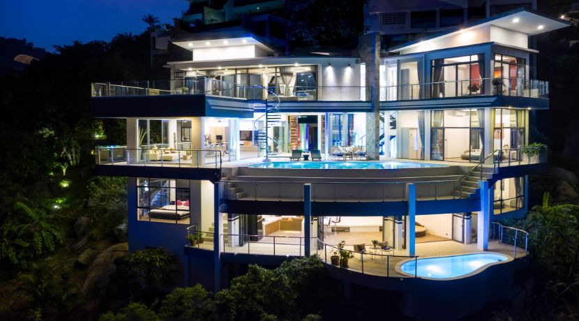 Extraordinaire villa de luxe de 5 chambres à vendre à Koh Samui 02