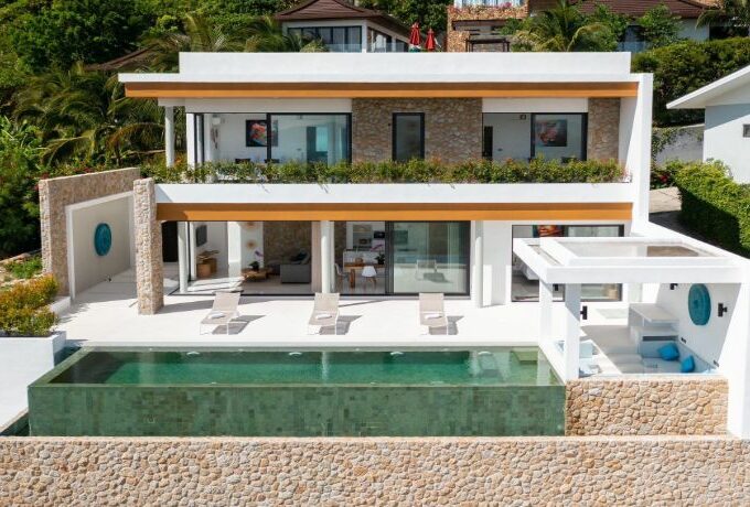 Superbe villa à Bophut Koh Samui vue mer à vendre