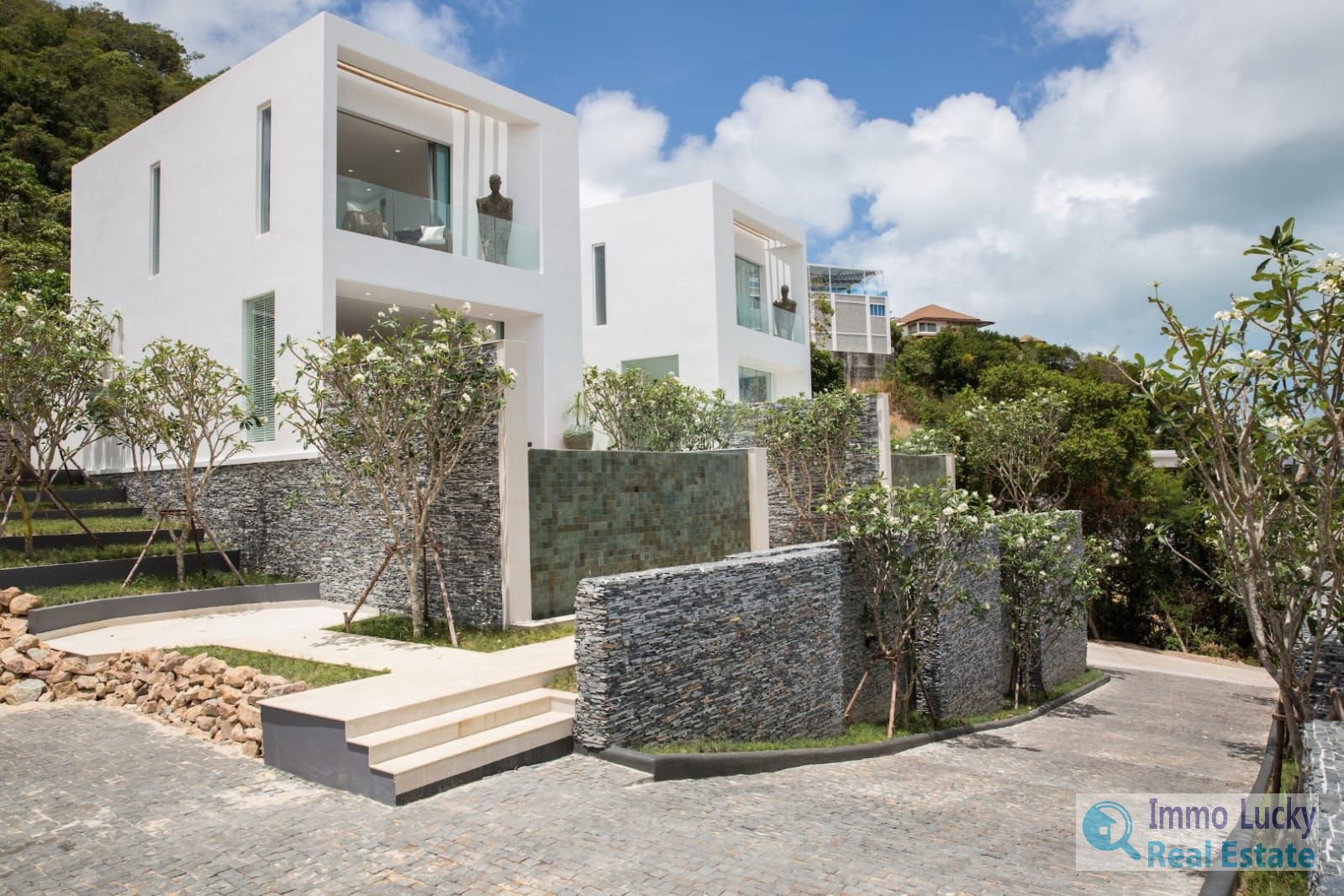 A vendre villa neuve à Plai Leam – 2 chambres – piscine – vue mer