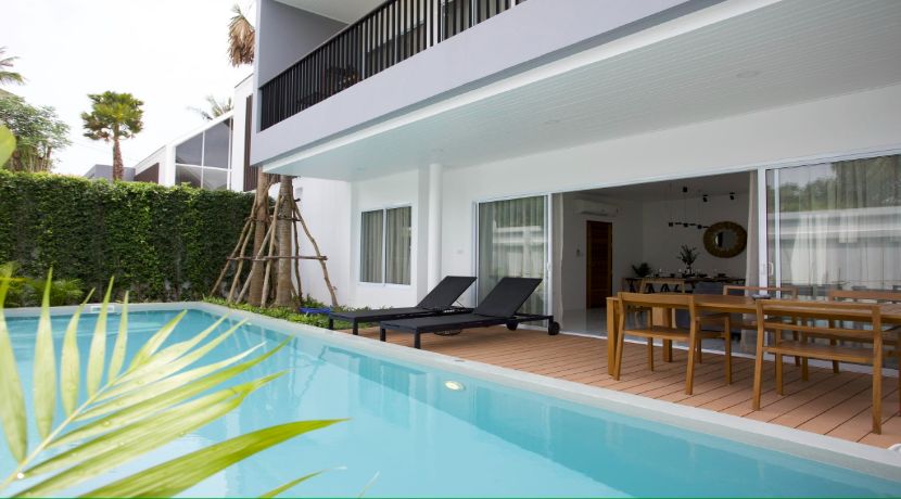 Villa avec piscine 3 chambres à Chaweng Koh Samui à vendre 02