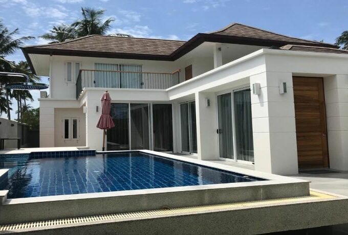 A vendre villa 3 chambres Bophut Koh Samui