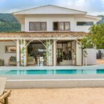 beachfront villa in bang por koh samui for sale