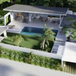 Attractive 3 bedroom villa under construction for sale in Maenam koh Samui