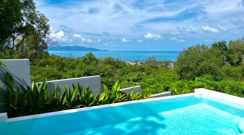 Villa moderne vue mer Bophut à Koh Samui à vendre 0026