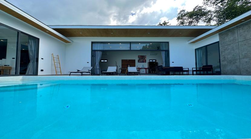 Villa moderne vue mer Bophut à Koh Samui à vendre 0028