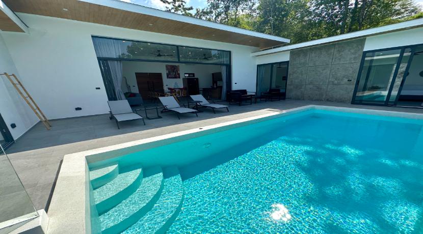 Villa moderne vue mer Bophut à Koh Samui à vendre 0031
