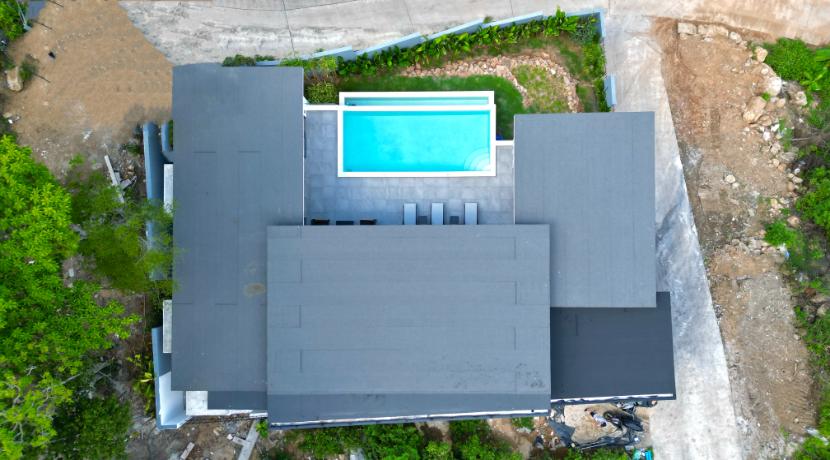 Villa moderne vue mer Bophut à Koh Samui à vendre 0033