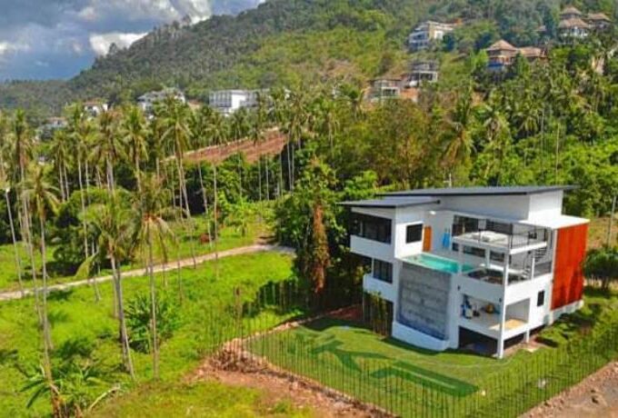 Superb villa in Bang Por Koh Samui sea view for sale